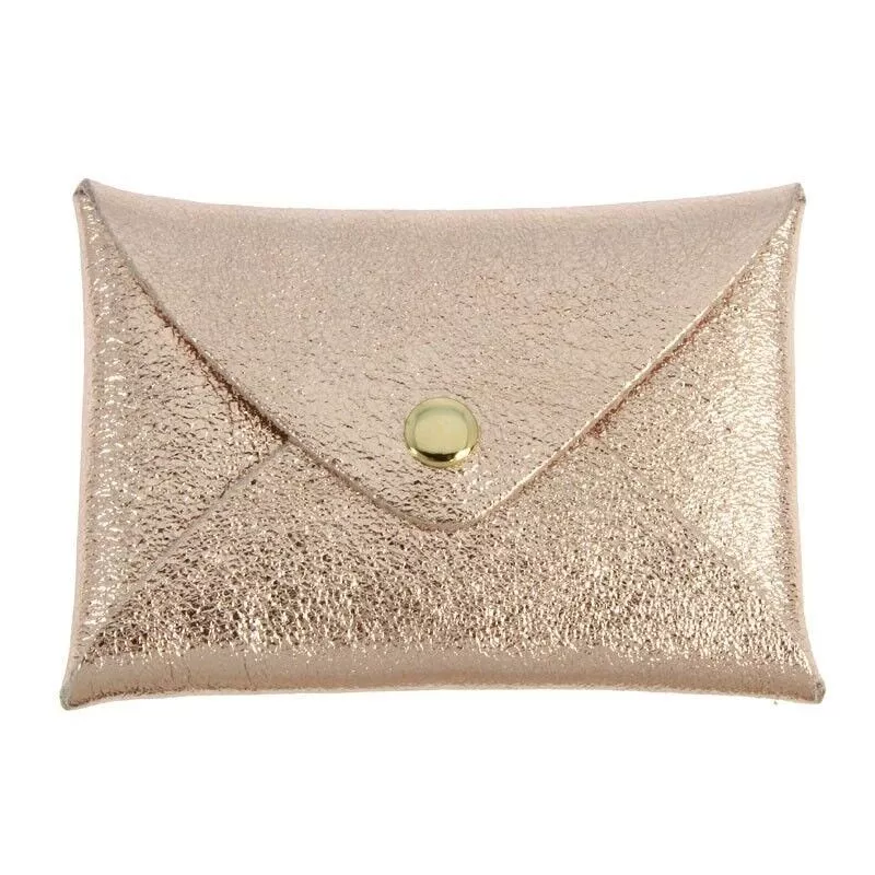 Porte-carte Origami  irisé Nude